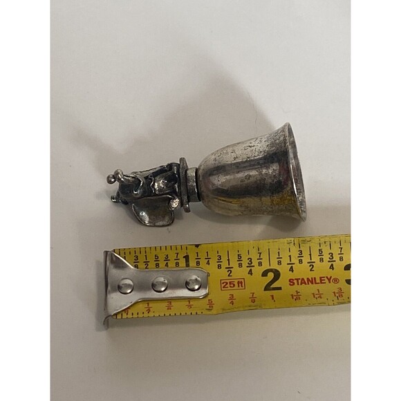 New England Collector's Society Silver Plated Disney Bell Dumbo The Elephant - Picture 9 of 9